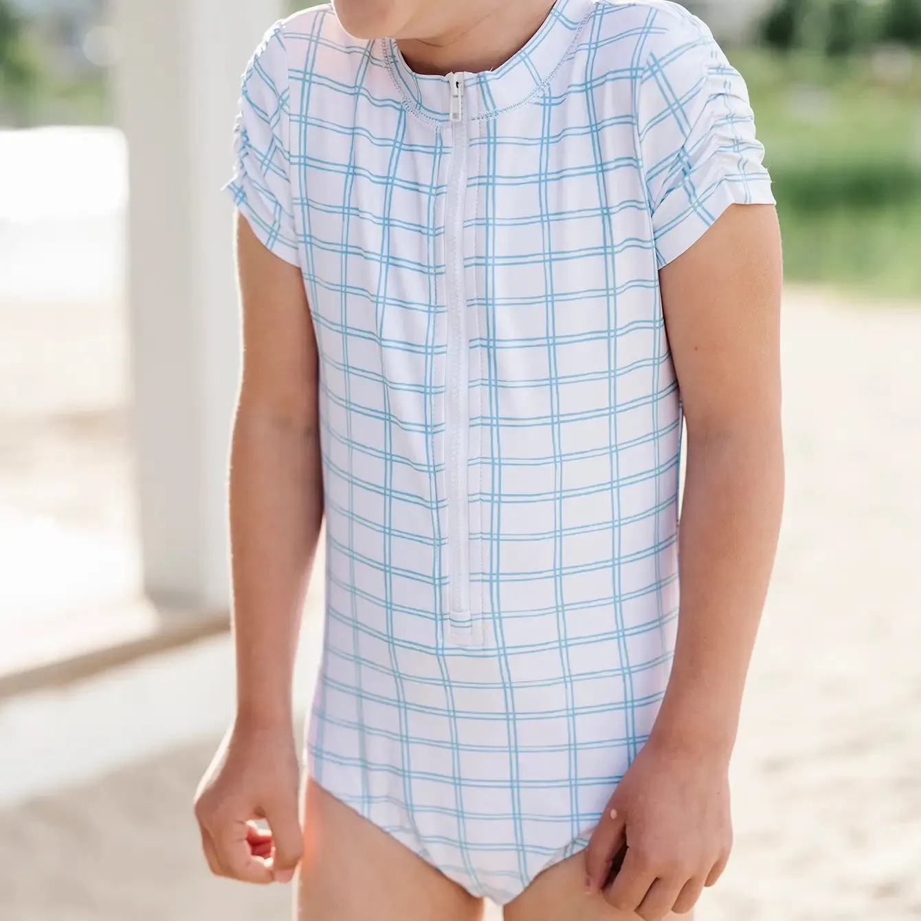 Zoey Swim in Blue Picnic | UPF 50